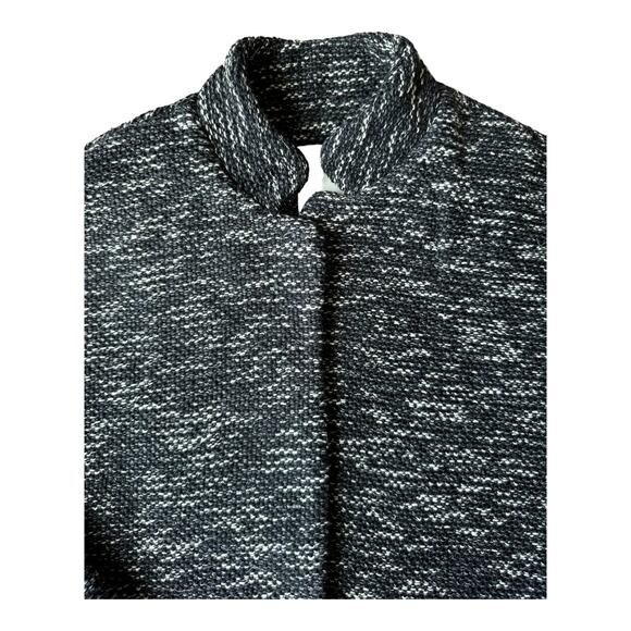 NWT Anthropologie Elevenses Black Motif Minka one button pockets Jacket medium - Picture 5 of 16